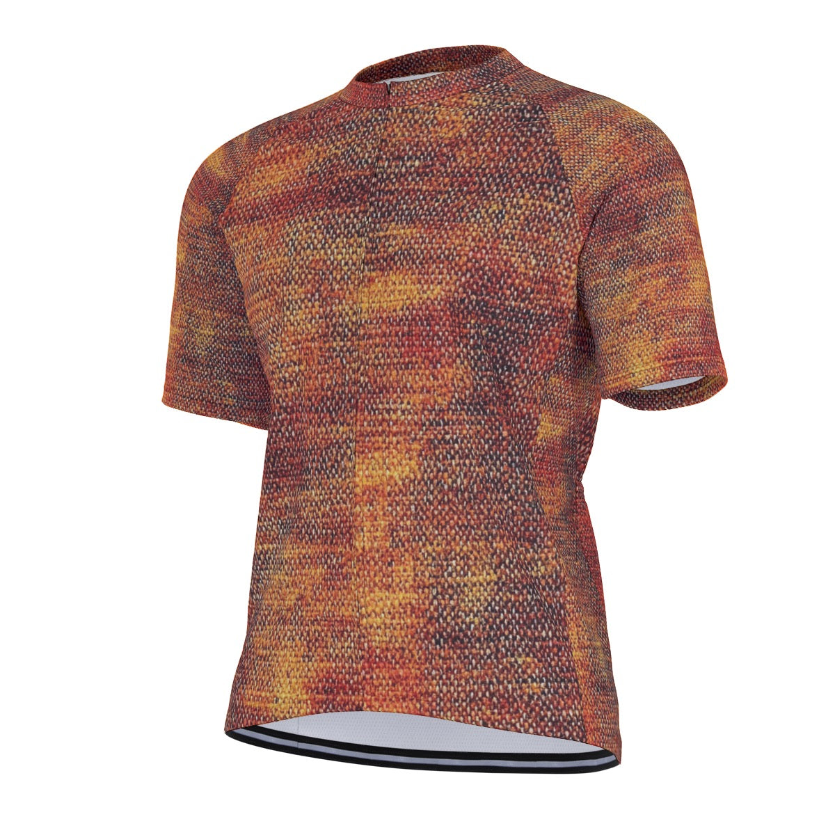 "Tweed" Print Raglan Men's Cycling Jersey Secondary image