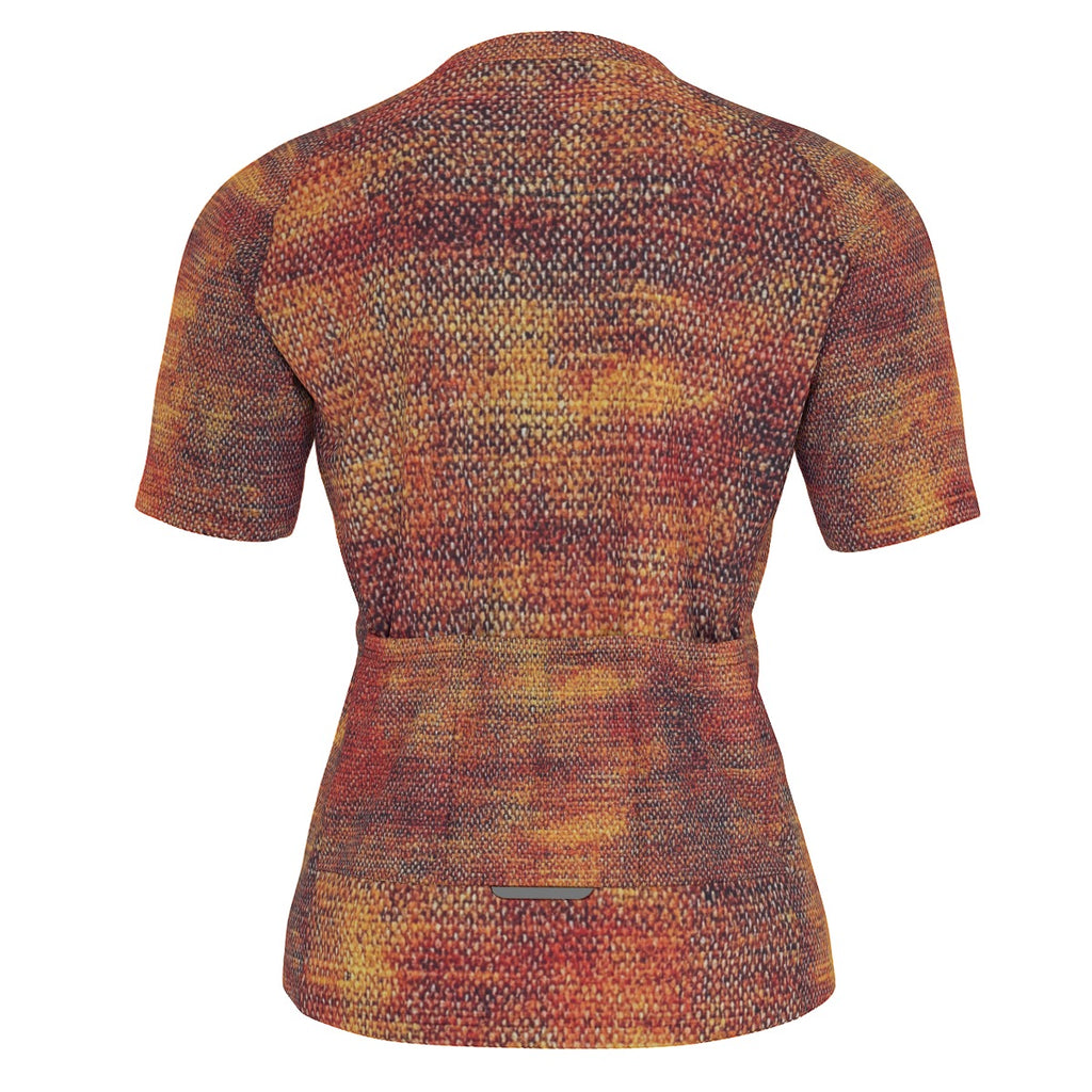 "Tweed" Print Raglan Men's Cycling Jersey