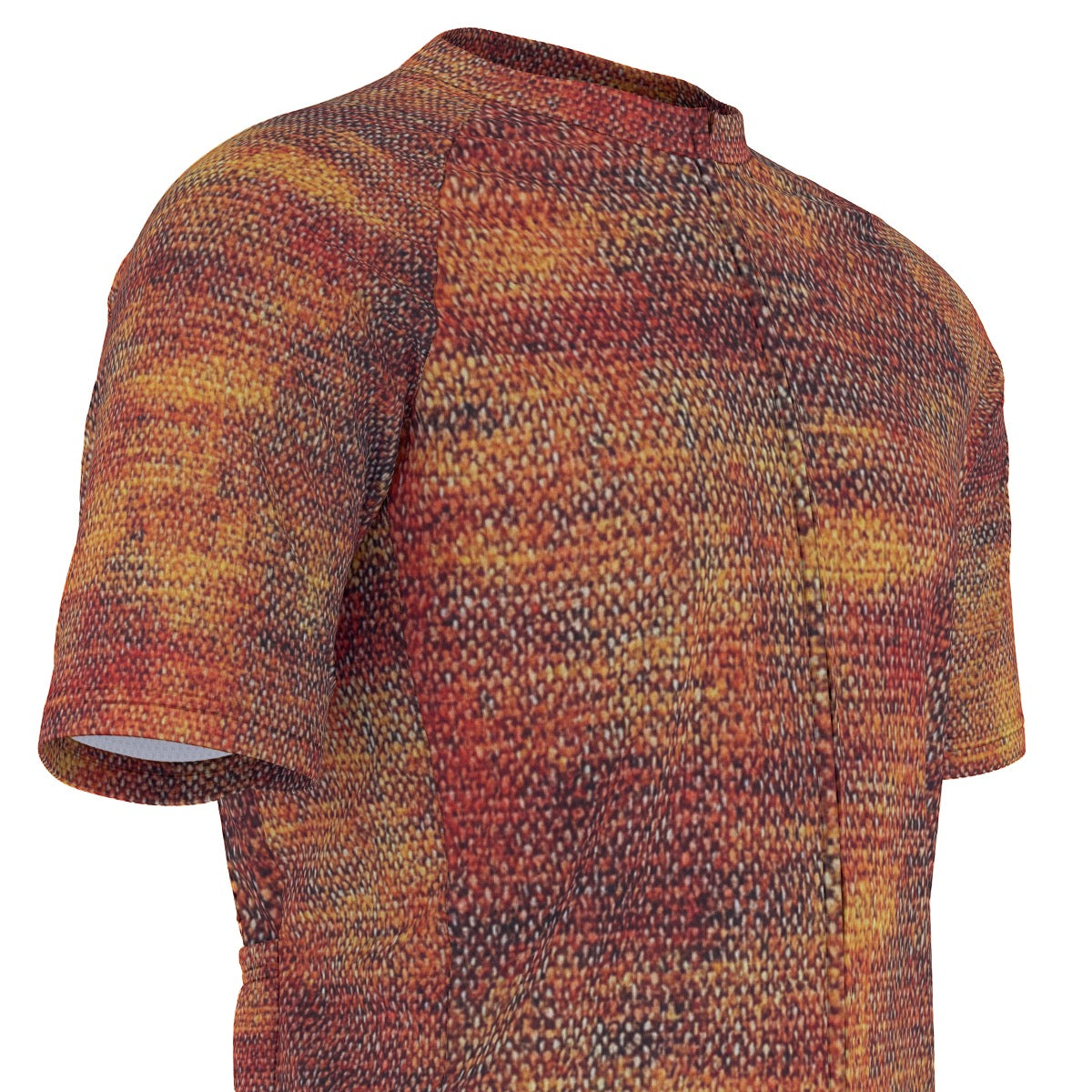 "Tweed" Print Raglan Men's Cycling Jersey