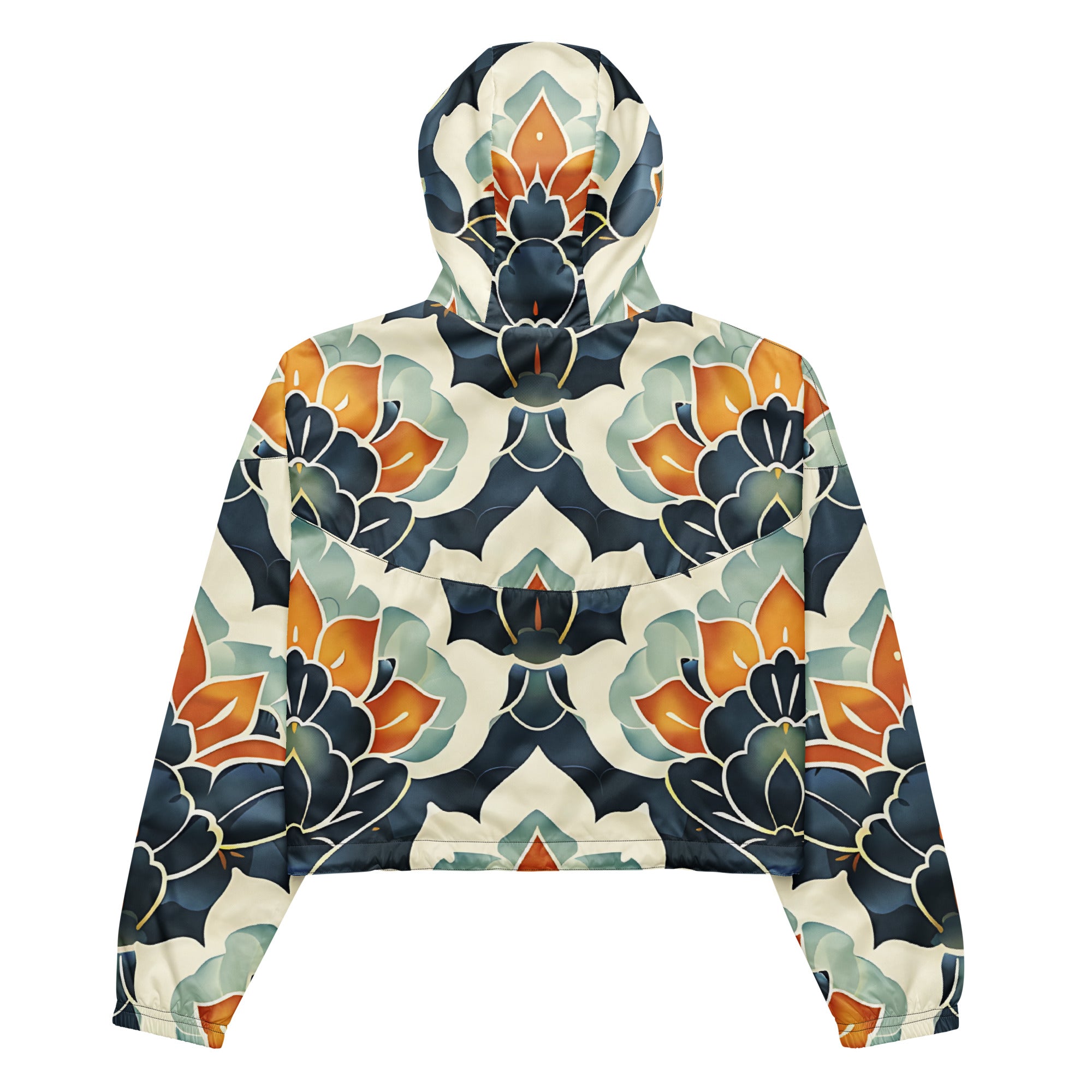 "Lotus" Women’s Rropped Windbreaker Secondary image