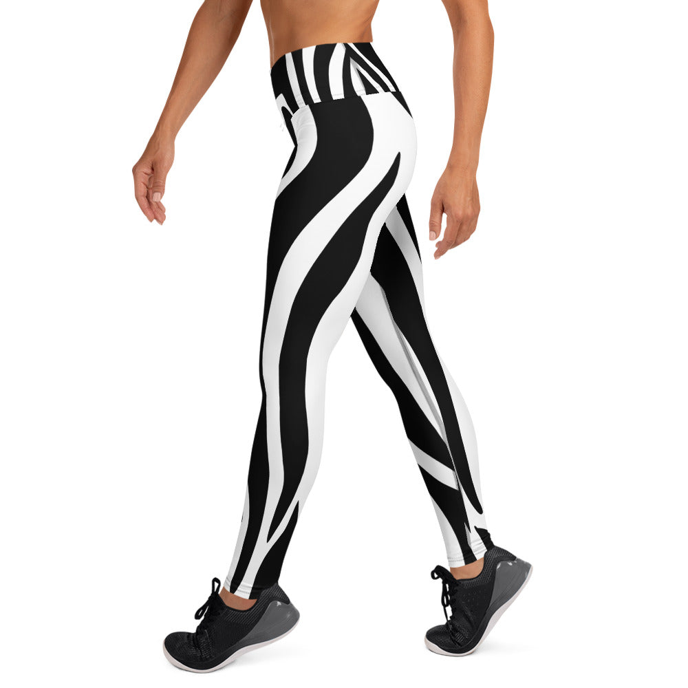 "Zebra" Yoga Leggings Secondary image